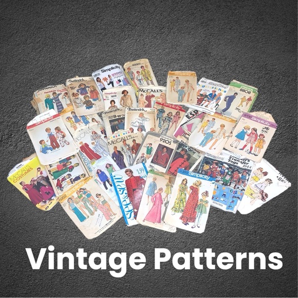 Vintage Sewing Patterns Mixed Bundle - Picture 3 of 5